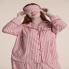 Striped Sleep Eye Mask image number 0
