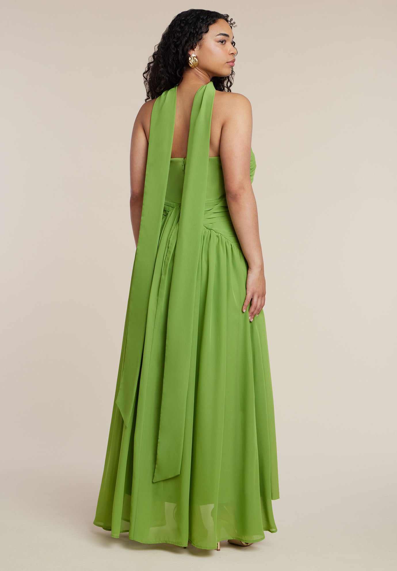  Train Detail Strapless Gown image number 4