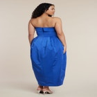 Strapless Pleated Bubble Dress image number null