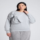 Dramatic Bow Sweatshirt image number null