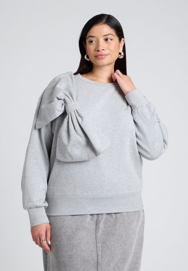 Dramatic Bow Sweatshirt image number 0