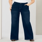 Plus Size 24/7 Stretch Wide Leg Jean image number null
