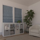 Sun Zero&trade; Somerton Textured 100% Blackout Cordless Roman Shade image number null