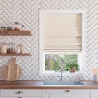 Sun Zero&trade; Somerton Textured 100% Blackout Cordless Roman Shade image number null