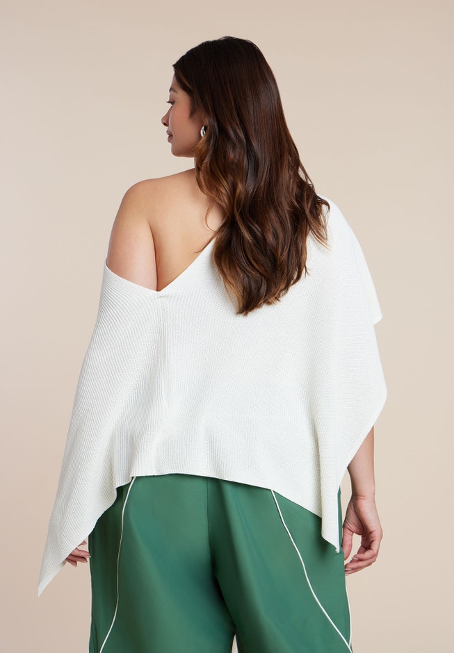 Knit Capelet Top image number 1