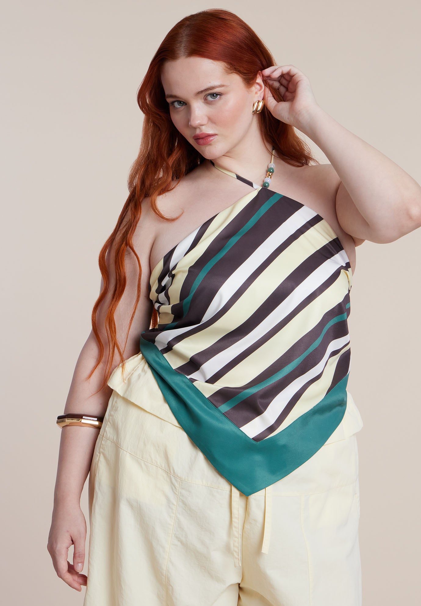 Halter Scarf Top image number 2