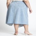 Deconstructed Denim Skirt image number null