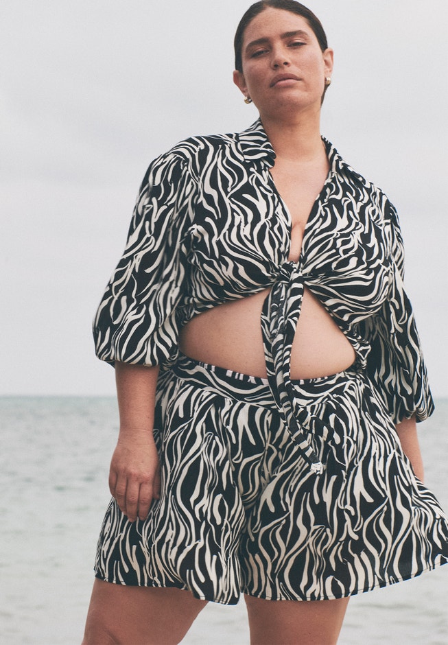 Tie Front Top image number 4