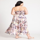 Strapless Cover Up Maxi Dress image number null