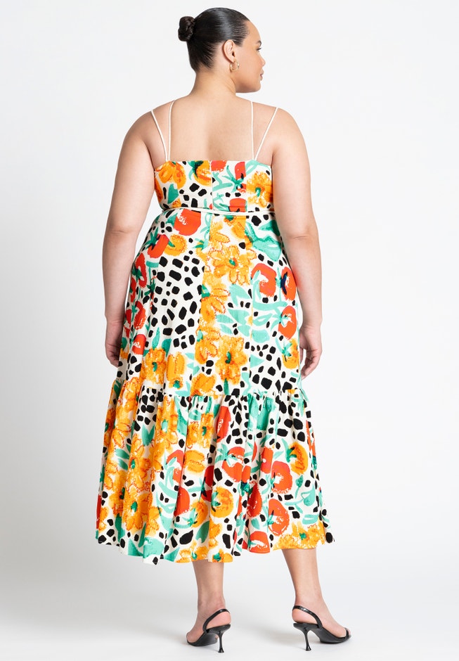 Strappy Flare Maxi Dress image number 1