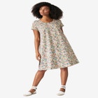 Cotton Spandex Scoop Neck Short Sleeve A Line Tee Dress image number null