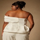 Bridal by ELOQUII Sculptural Top image number null