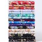 Plus Size Floral Y-Neck Pintuck Tunic &ndash; Adjustable Long Sleeve Button-Front, Relaxed Shirt Style image number null