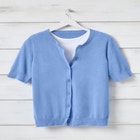 Perfect Elbow-Length Sleeve Cardigan Sweater image number null