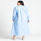Collared Maxi Shirt Dress image number null