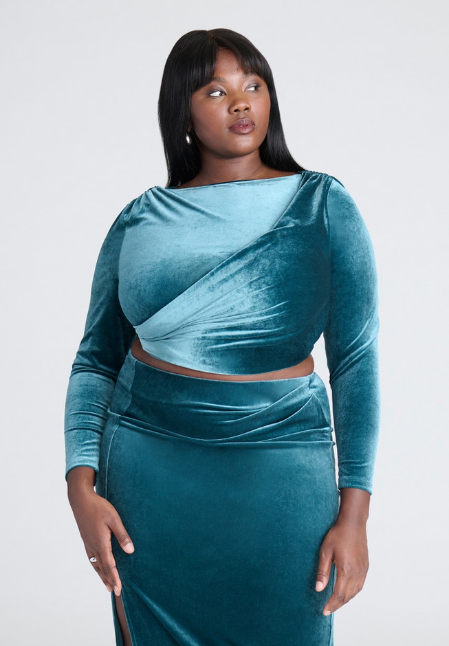 Velvet Long Sleeve Top image number 0