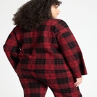 Mock Neck Intarsia Sweater image number null