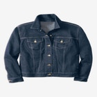 Stretch Denim Jean Jacket image number null