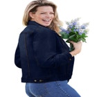 Stretch Denim Jean Jacket image number null