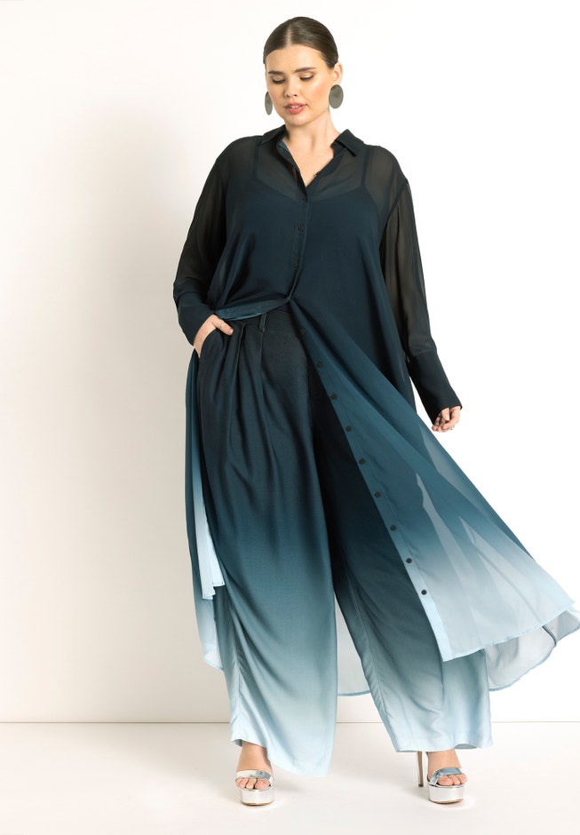 Wide Leg Printed Pant image number 2