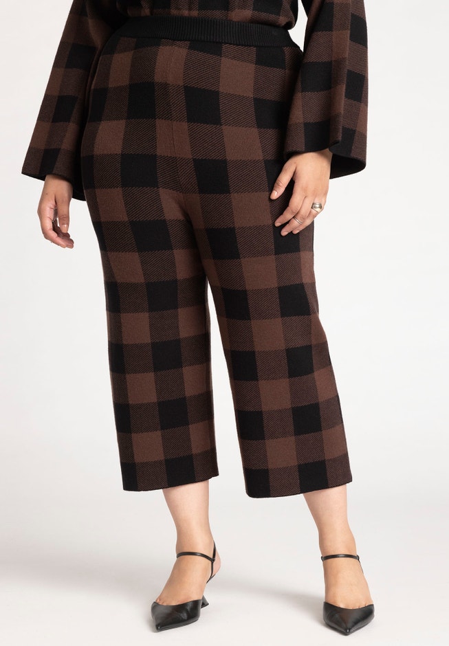 Crop Leg Sweater Pant image number 1