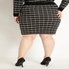 Knit Tweed Mini Skirt image number null