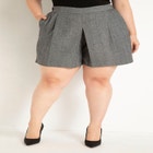 Front Pleat Skort image number null
