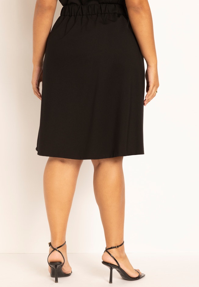 Side Slit Pencil Skirt image number null
