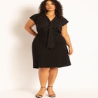 Side Slit Pencil Skirt image number null