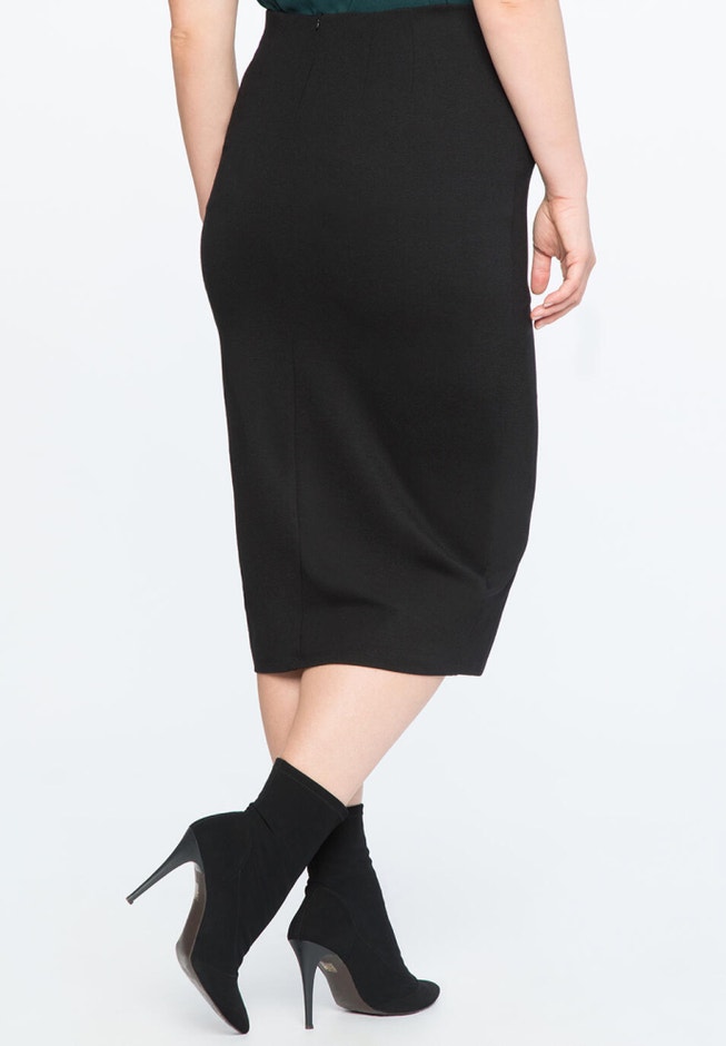 Knit Column Skirt image number 2