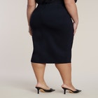 Knit Column Skirt image number null