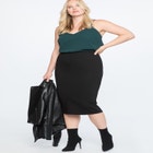 Knit Column Skirt image number null