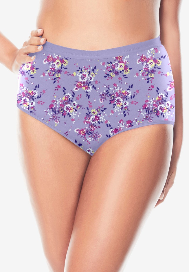 5-Pack Tag-free Full Coverage Cotton Brief image number 3