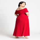 Off The Shoulder Maxi Dress image number null