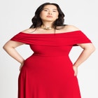 Off The Shoulder Maxi Dress image number null