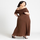 Off The Shoulder Maxi Dress image number null