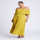 Off The Shoulder Maxi Dress image number null
