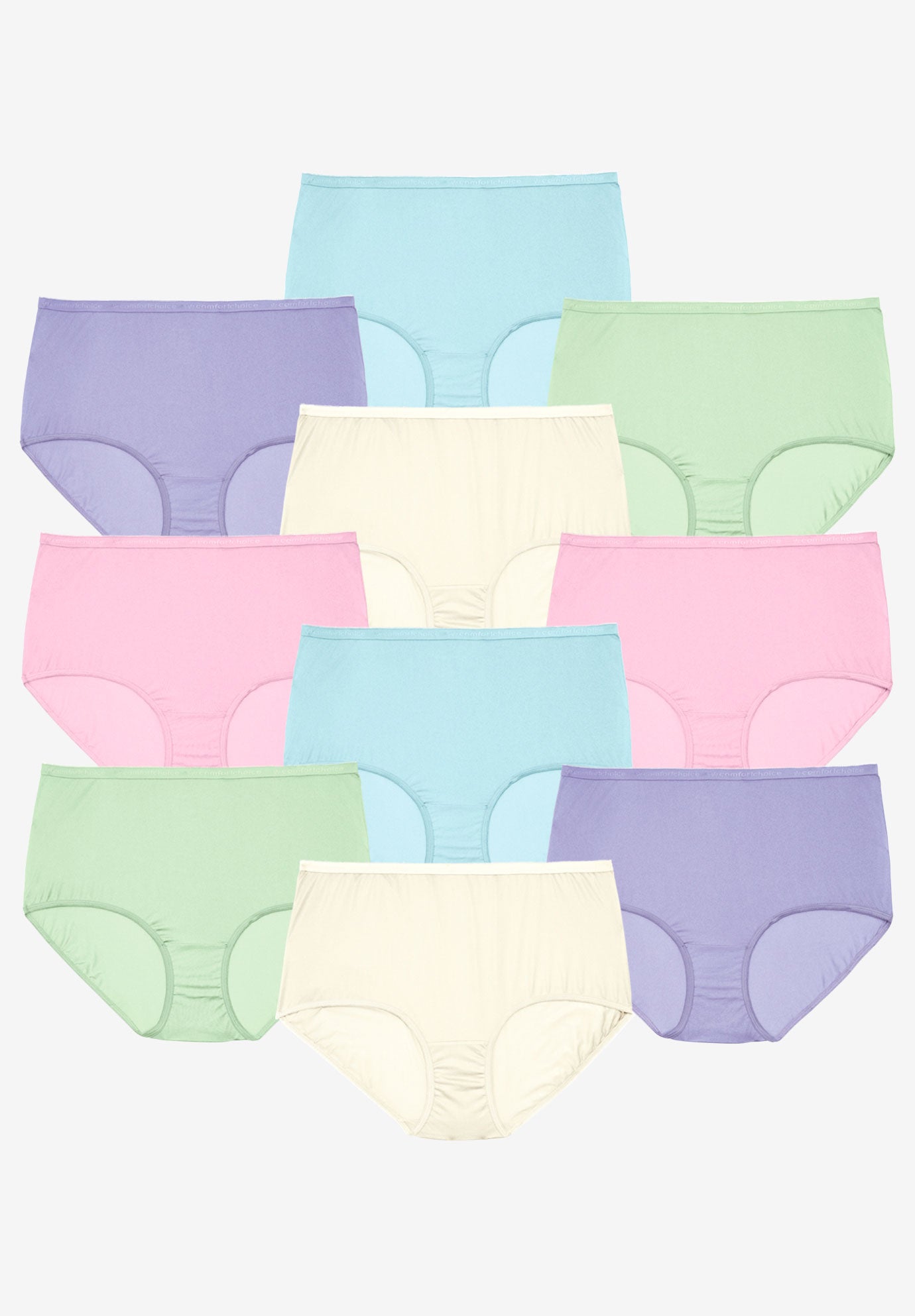 Full Coverage Nylon Brief 10-Pack image number 0