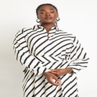 Maxi Printed Shirtdress image number null