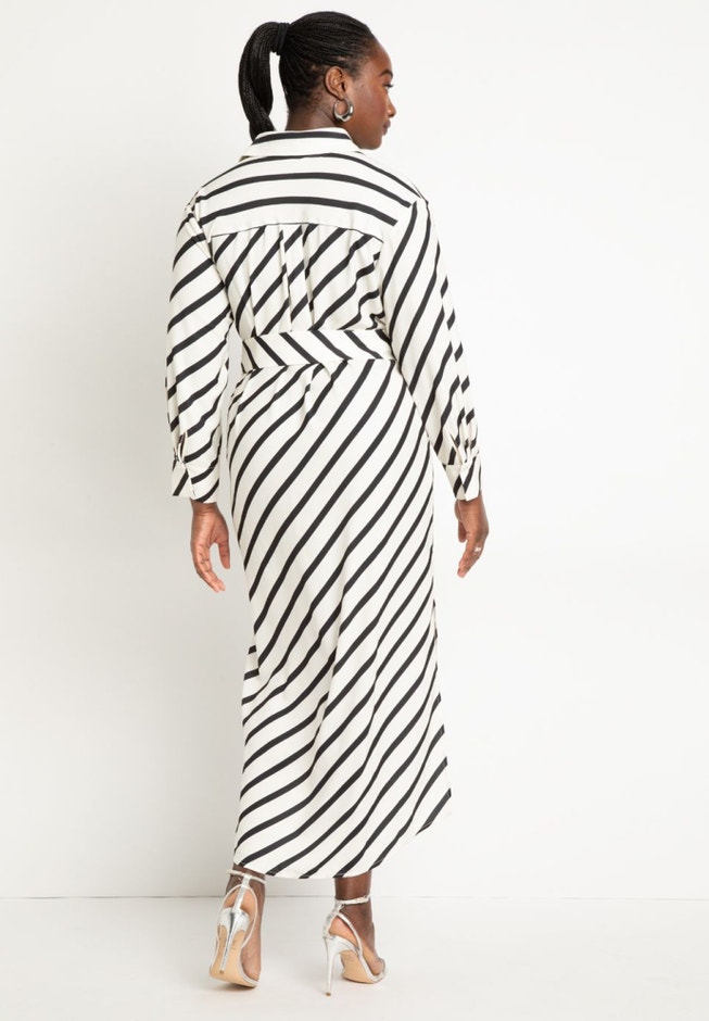 Maxi Printed Shirtdress image number 2