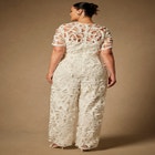 Bridal by ELOQUII Lace Jumpsuit image number null