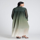 Ombre Shirt Dress image number null