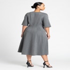 Seam Detail Ponte Work Dress image number null