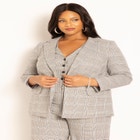 Windowpane Blazer image number null