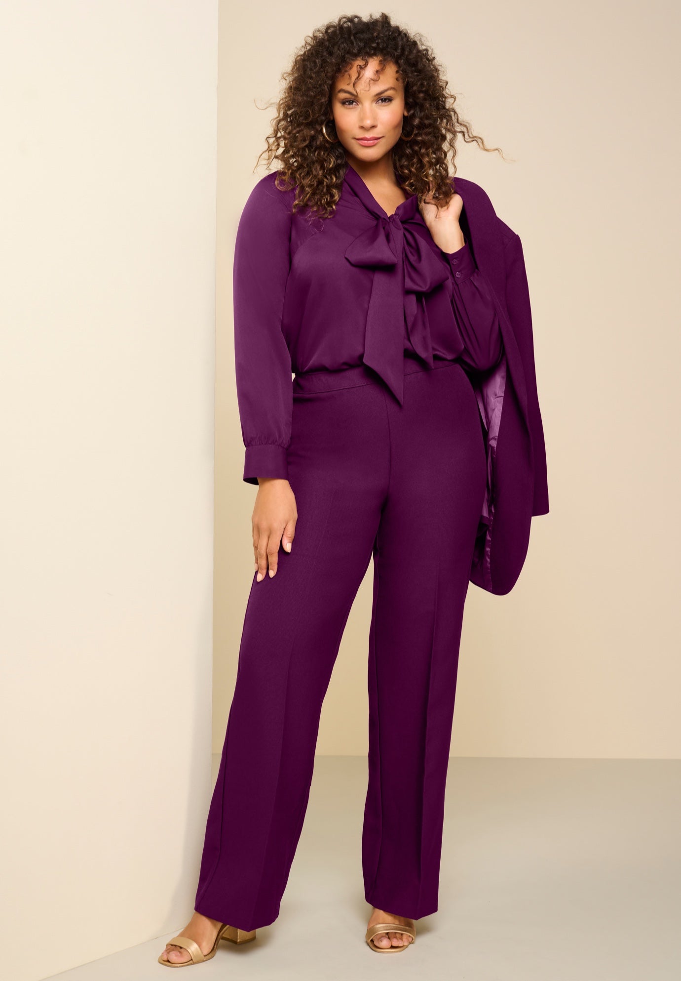 Wide Leg Bend Over® Pant | ELOQUII