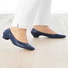 The Vida Leather-Like Slip On Pump image number null