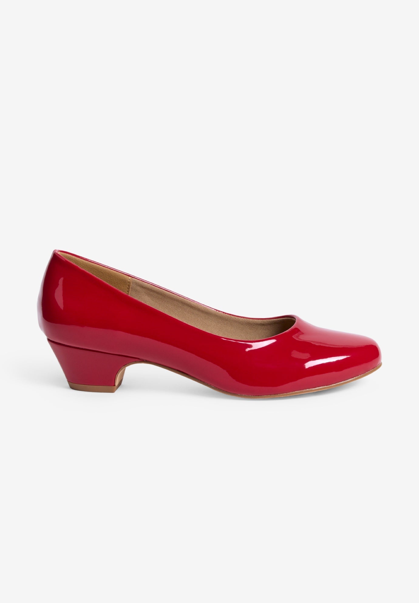 The Vida Leather-Like Slip On Pump image number 4