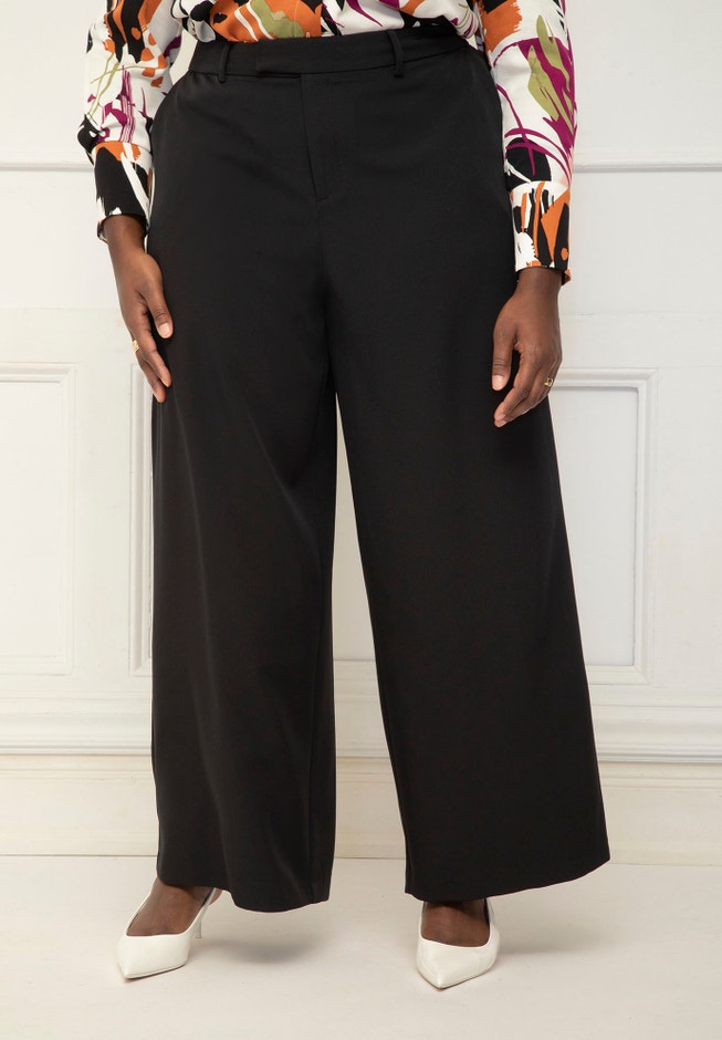 ELOQUII Elements Wide Leg Trouser image number 1