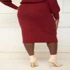 ELOQUII Elements Sweater Pencil Skirt image number null