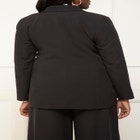 ELOQUII Elements Fitted Angular Blazer image number null